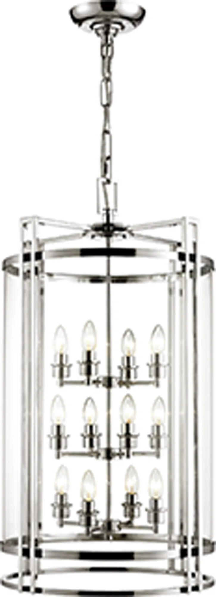 Eaton Polished Chrome Ceiling Lights Diyas Lantern Ranges